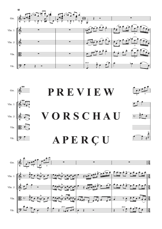 Produktgalerie: Seite 14 von 21 Tres Imagenes Cubanas , , (Streichquartett + Gitarre Solo)