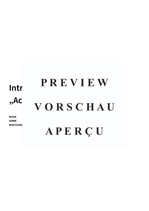 Produktgalerie: Seite 3 von 6 Intrada im Mozart-Stil über "Ach du lieber Augustin", , Klavier Solo