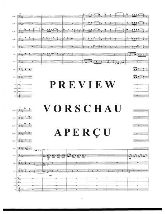 Produktgalerie: Seite 18 von 21 Night on Bald Mountain , , (Tuba Ensemble EEEEETTTT + Percussion)