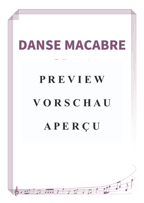 Product gallery: Page 2 of 11 Danse macabre, op. 40 - Pour les orchestres de jeunes avancés et les orchestres amateurs, , Solo Violin and String Orchestra