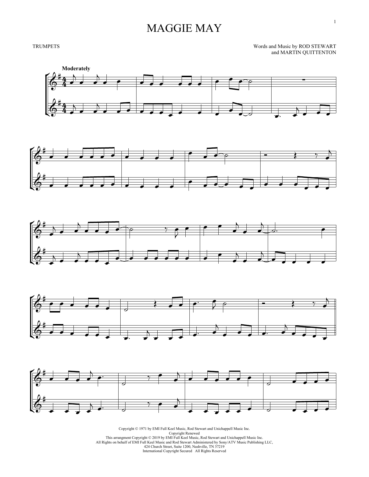 Product picture to:  Maggie May - Rod Stewart