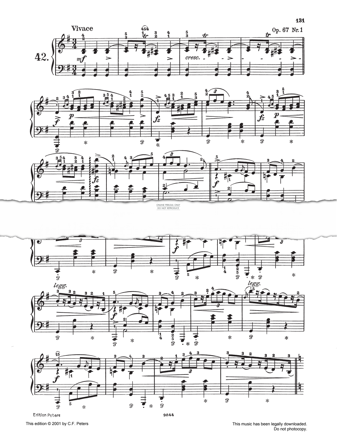 Produktbild zu: Mazurkas Op. 67 No. 1