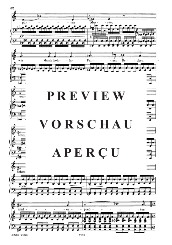 Product gallery: Page 3 of 6 Gruppe aus dem Tartarus D.583, , Low Voice and Piano