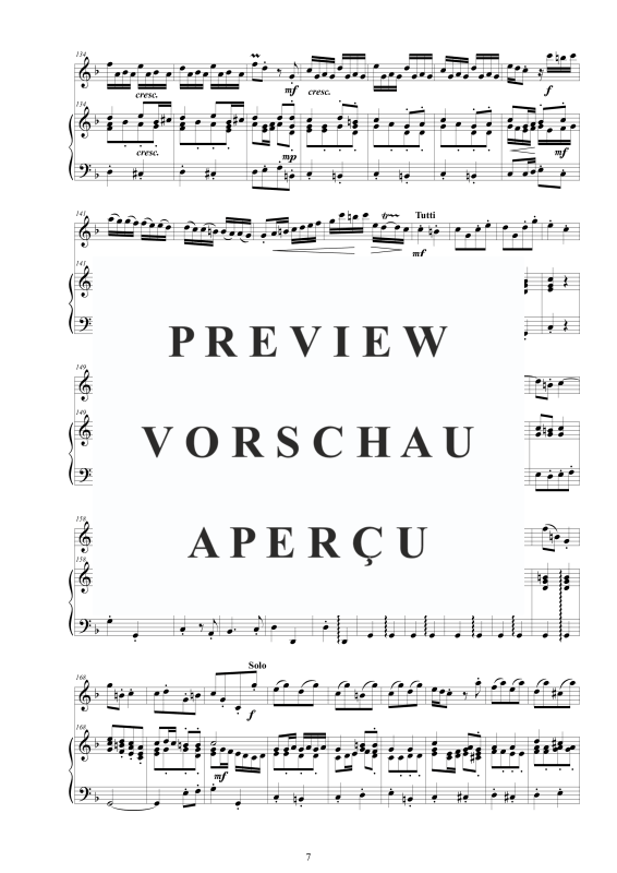 Produktgalerie: Seite 8 von 11 Oboen Konzert in F-Dur No. 1, , Oboe und Cembalo/Klavier