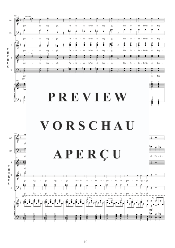 Produktgalerie: Seite 11 von 11 I Lombardi - (Act 2-Vb) Sei tu l'uom della caverna, , Gemischter Chor STB Soli und Klavier
