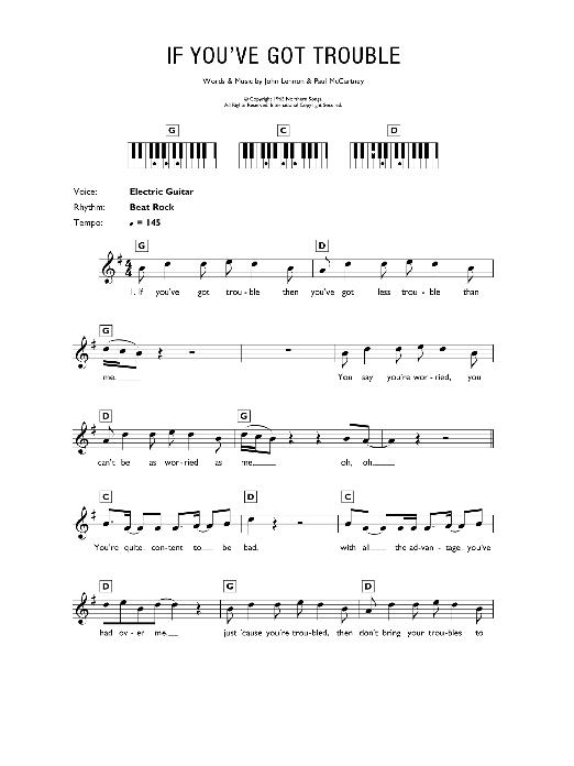 Produktbild zu: If You've Got Trouble