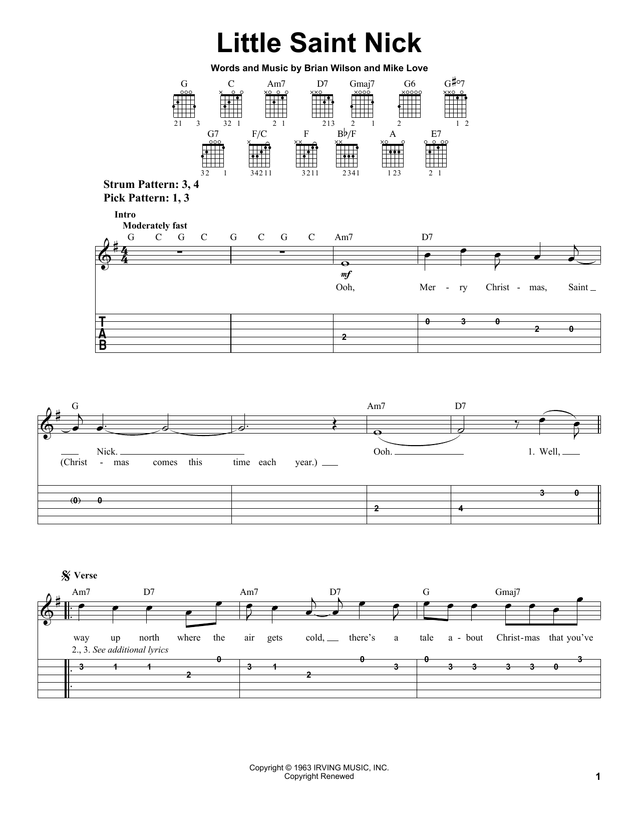 Product gallery: Page 1 of 1 Little Saint Nick, The Beach Boys