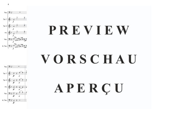 Produktgalerie: Seite 8 von 11 Concerto, , (Tuba Solo und Blechbläser Quintett)