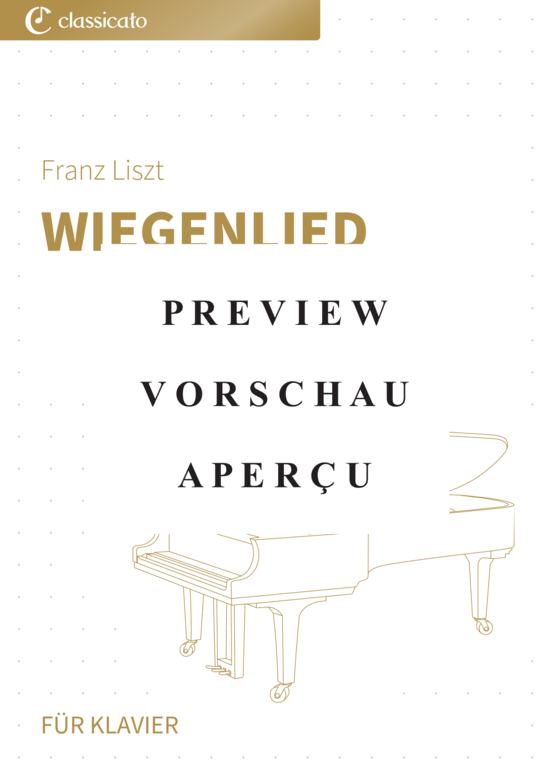 gallery: Wiegenlied - Chant du berceau , , (Klavier Solo)