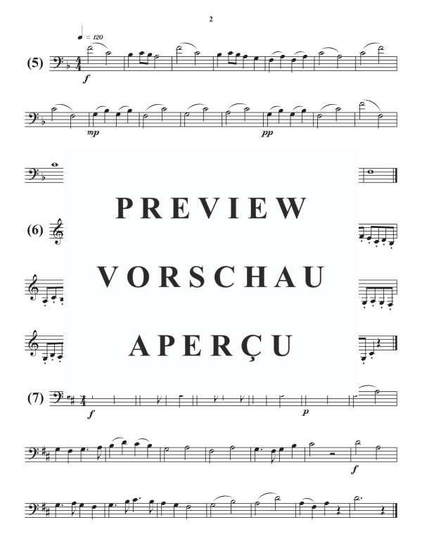 Produktgalerie: Seite 4 von 11 46 Progressive Exercises for Low Horn, , Horn Methoden/Studien/Etüden