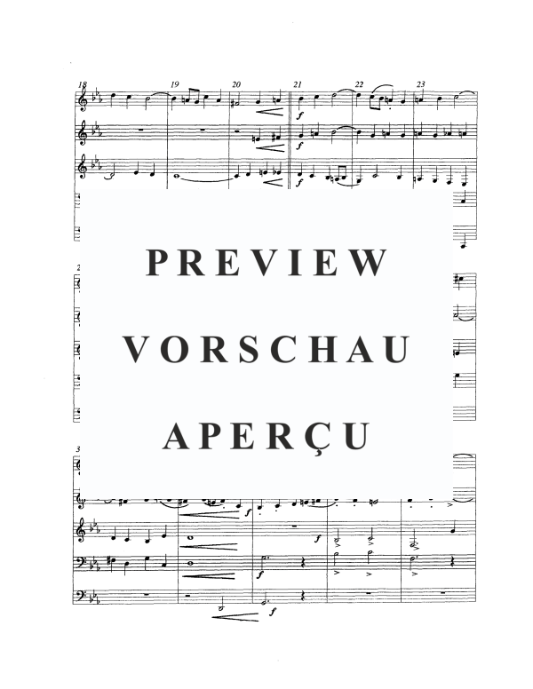 Product gallery: Page 4 of 11 Fugue in C Minor, Opus 37, No. 3, , Brass Quintet