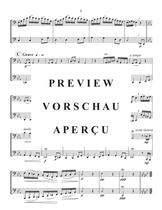 Product gallery: Page 5 of 11 Fantasy on Come Thou Fount , , (Duet for euphonium + tuba)