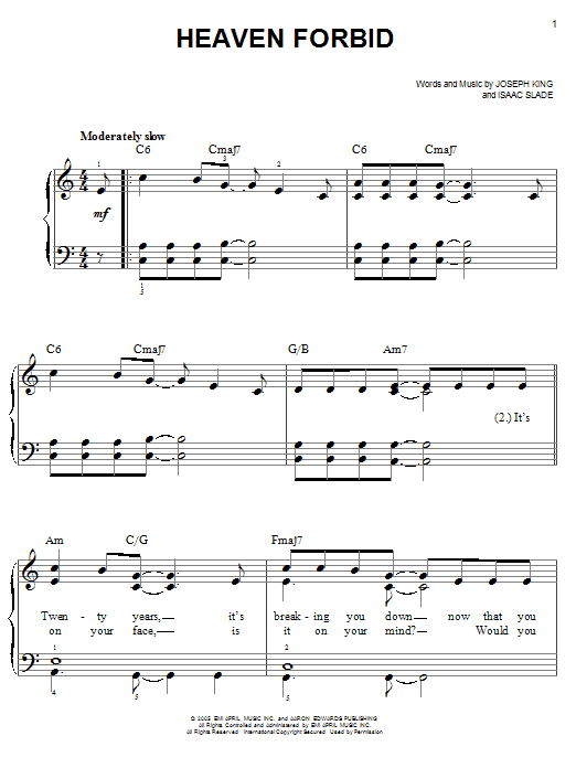 Produktbild zu: Heaven Forbid
