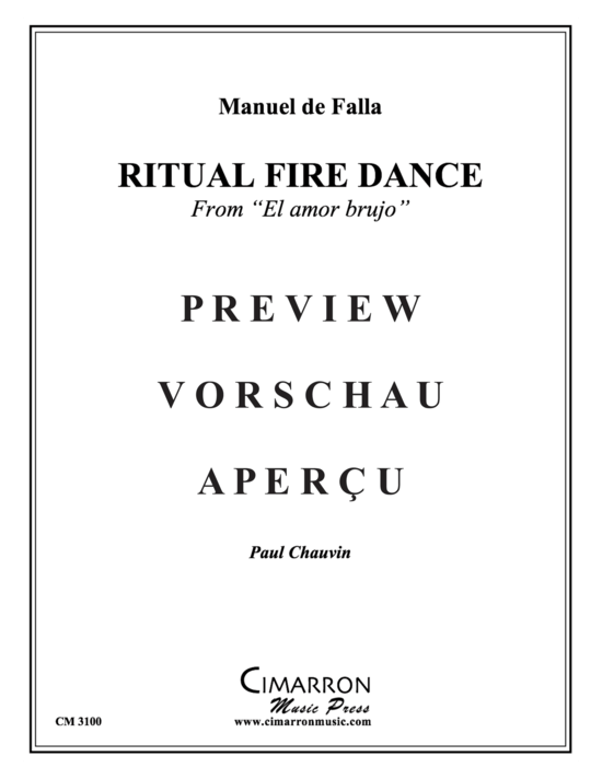Produktgalerie: Seite 2 von 17 Ritual Fire Dance , , (Blechbläserquintett)