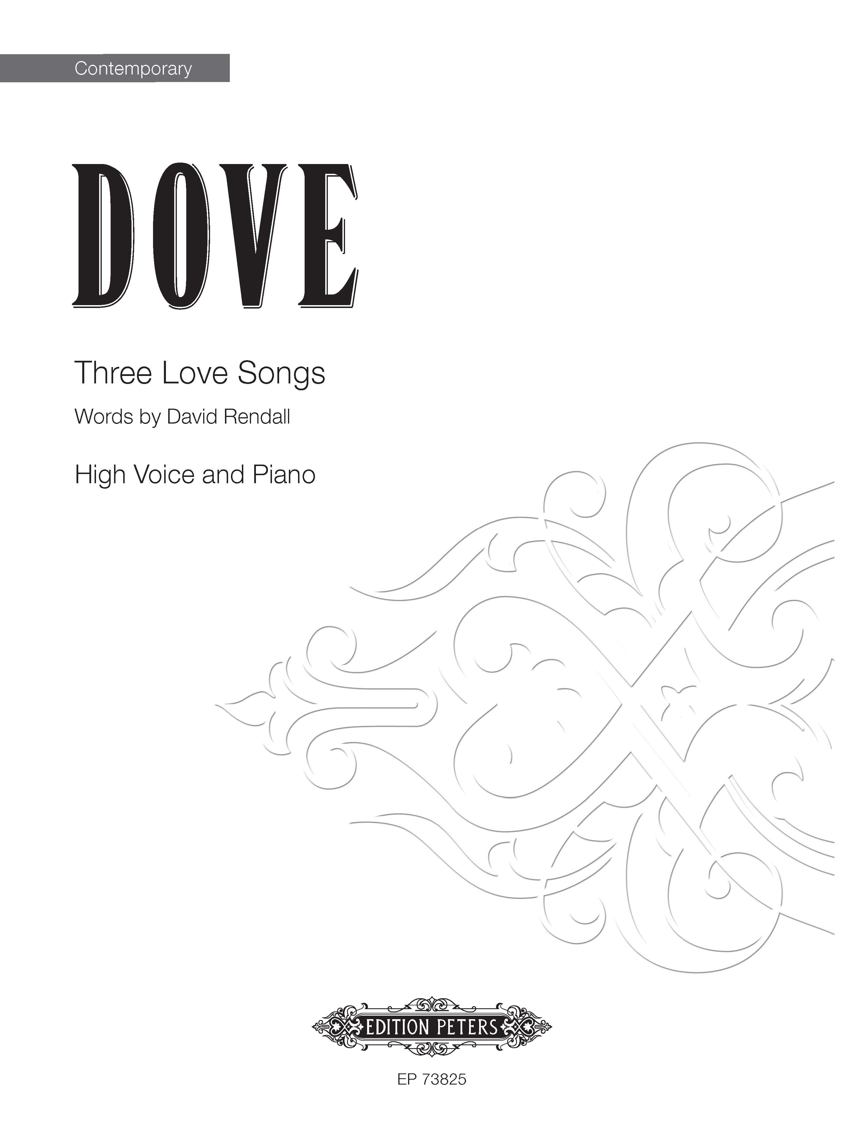 Produktbild zu: Three Love Songs