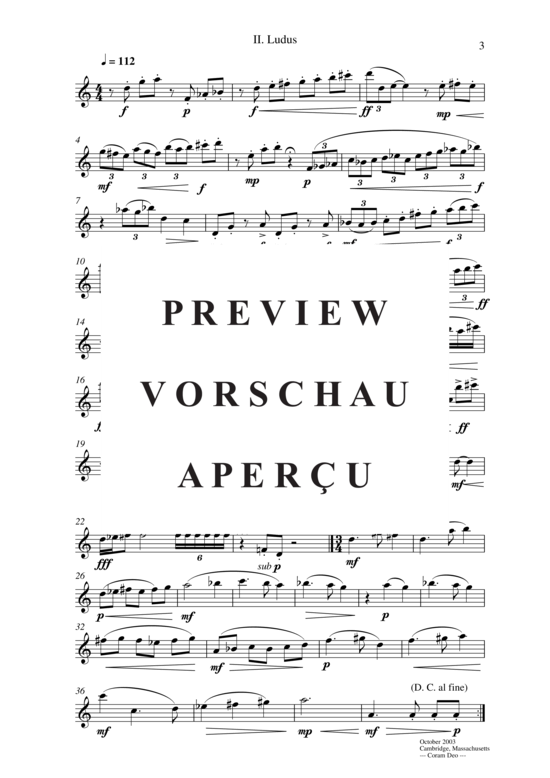 Product gallery: Page 4 of 4 Partita , , (Baroque flute or recorder)