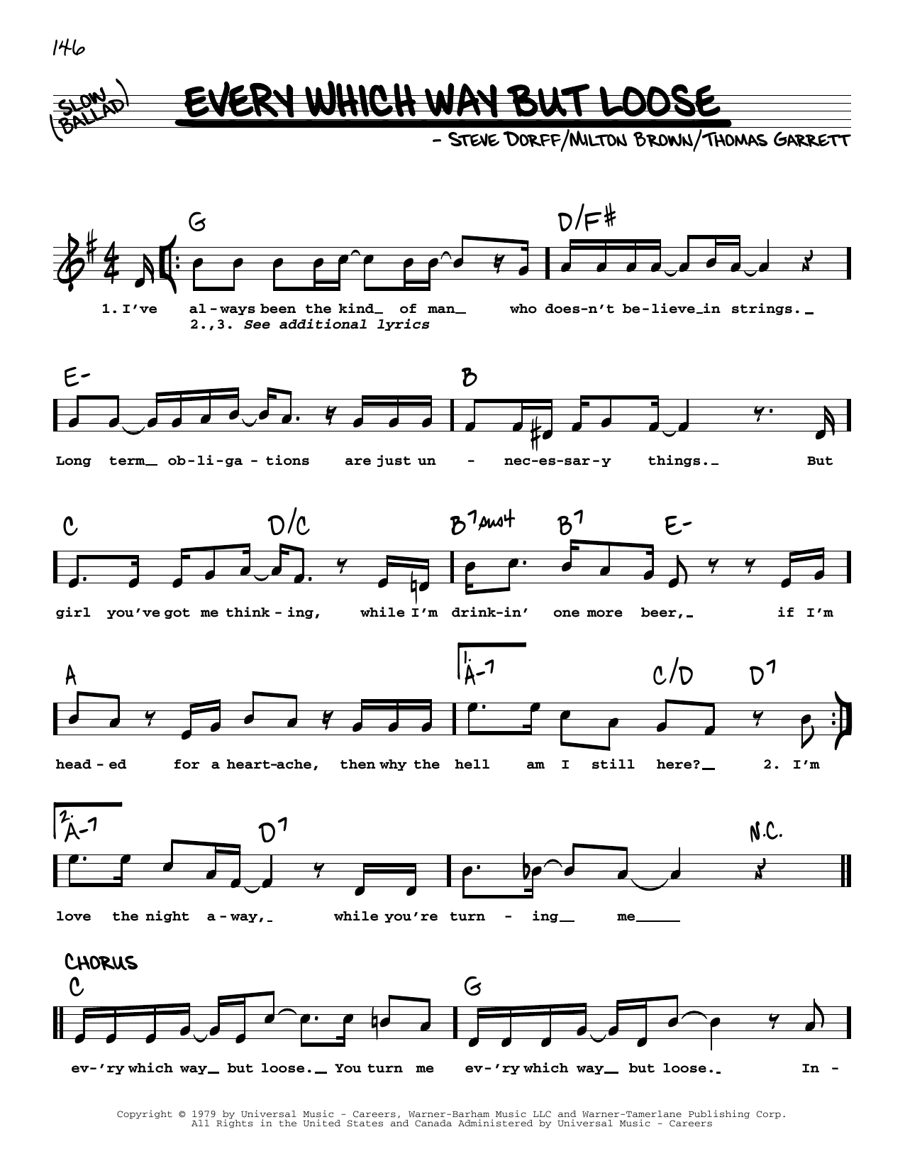 Produktbild zu: Every Which Way But Loose