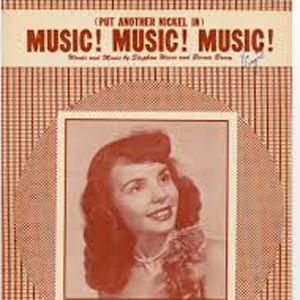 cover: Music! Music! Music! (Put Another Nickel In), Stephan Weiss, Klavier
