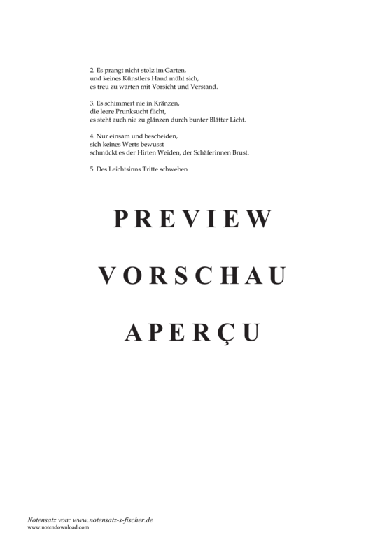 Product gallery: Page 4 of 4 Das Veilchen , , Piano and Voice