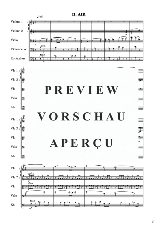 gallery: Drei kleine Ständchen, , Streichquintett