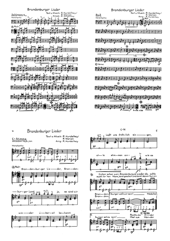 gallery: Brandenburger Lieder , , (Combo)