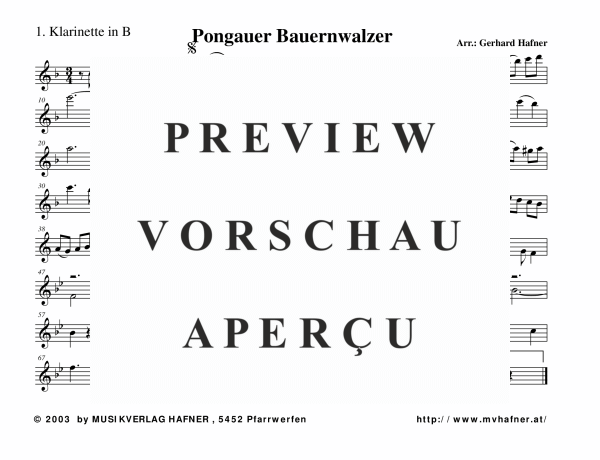Product gallery: Page 6 of 11 Pongauer Bauernwalzer, , (Mixed ensemble woodwind and brass)