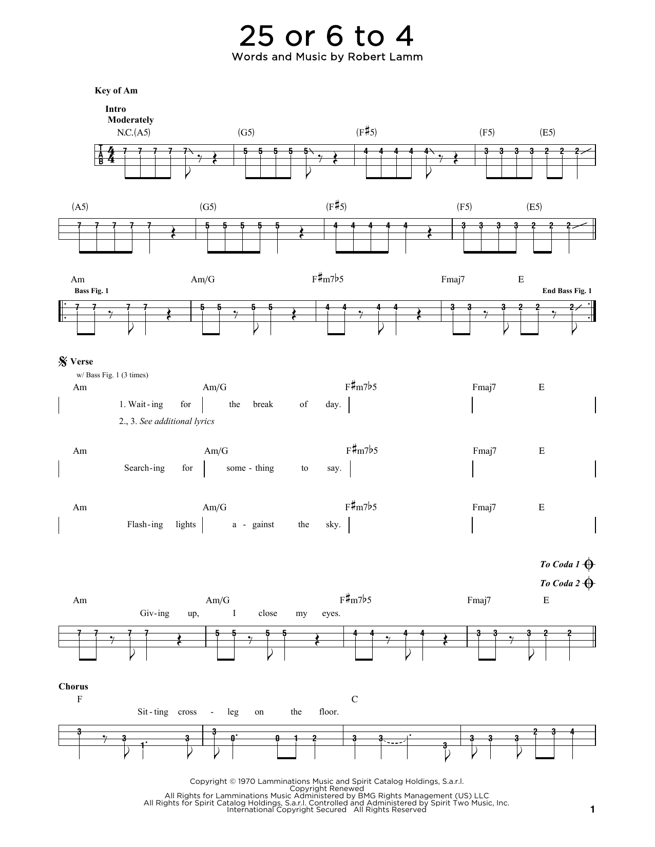 Produktgalerie: Seite 1 von 1 25 Or 6 To 4, Chicago, E-Bass, Gitarre