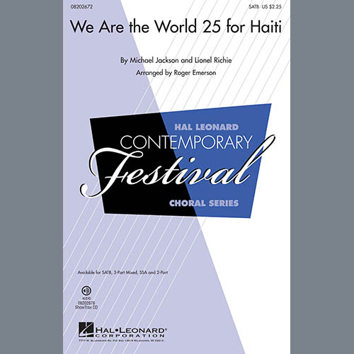 cover: We Are The World 25 For Haiti, Roger Emerson, Chor