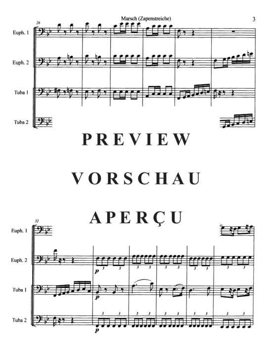 gallery: Marsch (Zapfenstreiche) , ,  (Tuba Quartett EETT)