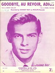 cover: Goodbye, Au Revoir, Adios, Johnny Ray, Gesang, Gitarre, Klavier