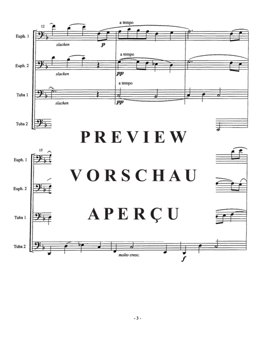 Product gallery: Page 6 of 21 Adagio , , (Tuba Quartet)