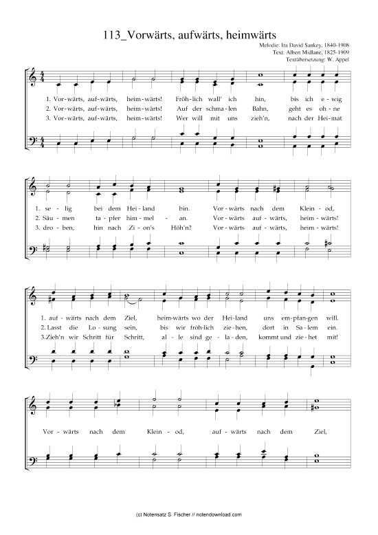 Product gallery: Page 1 of 3 Vorwärts, aufwärts, heimwärts  , , (mixed choir)