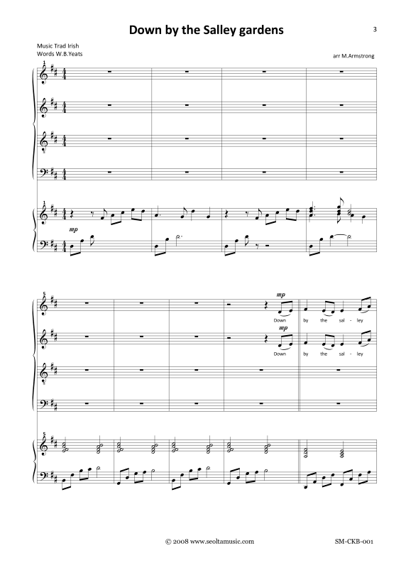 Produktbild zu: Four Irish SongsTraditional