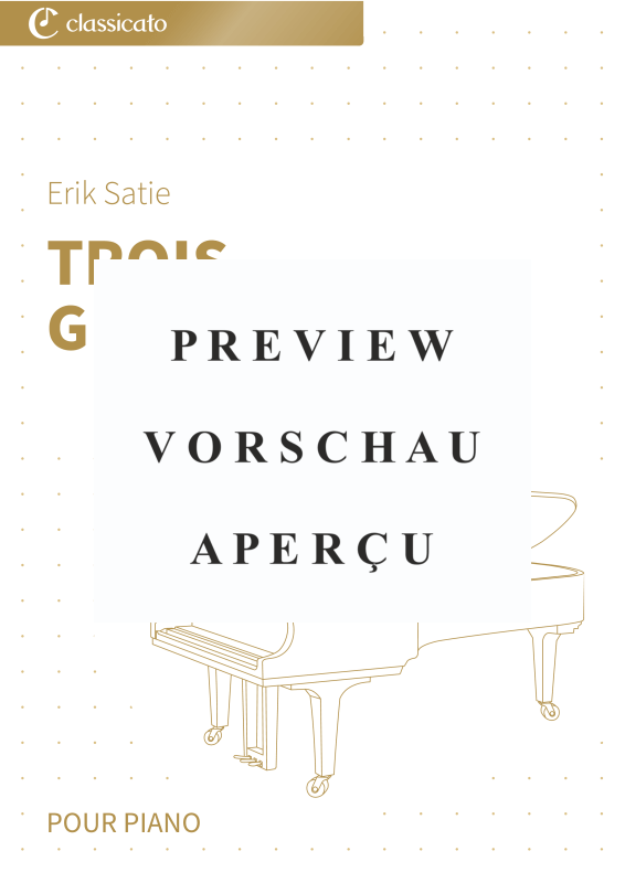 gallery: Trois Gnossiennes, , (Klavier Solo)