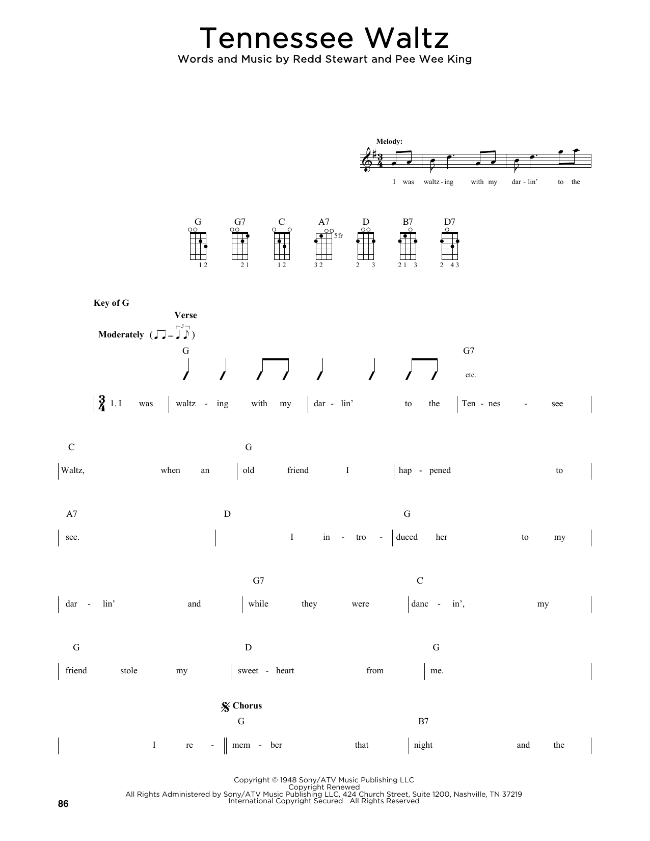 Produktbild zu: Tennessee Waltz