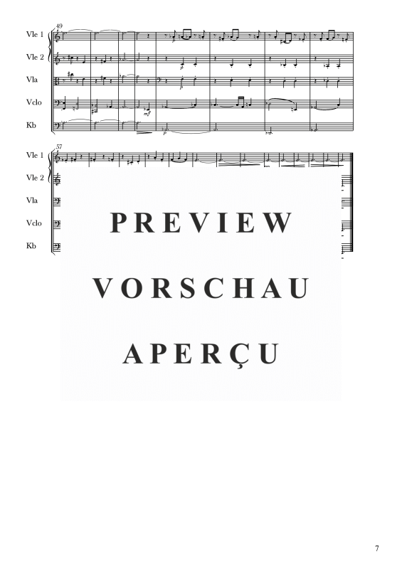 gallery: Drei kleine Ständchen, , Streichquintett