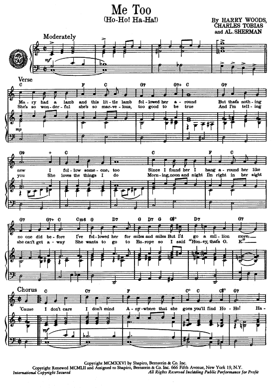 Produktbild zu: Me Too (Ho-Ho Ha-Ha!)  Doris Day 