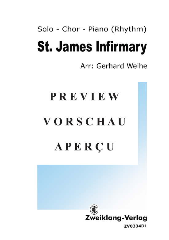 gallery: St. James Infirmary , , (Combo Band - Sologesang, Chor + Klavier/Bass)