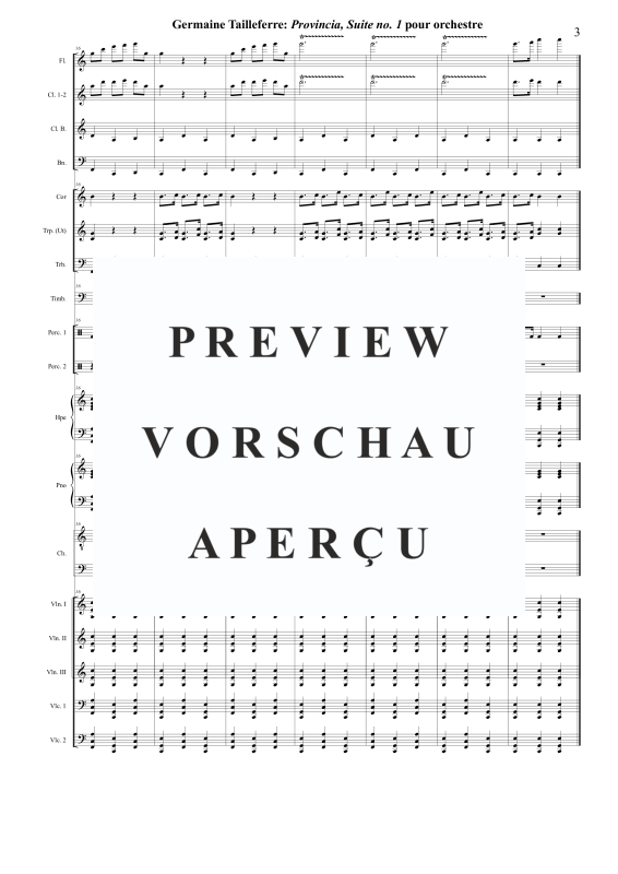 Produktgalerie: Seite 10 von 11 Provincia - Suite no. 1, , Orchester