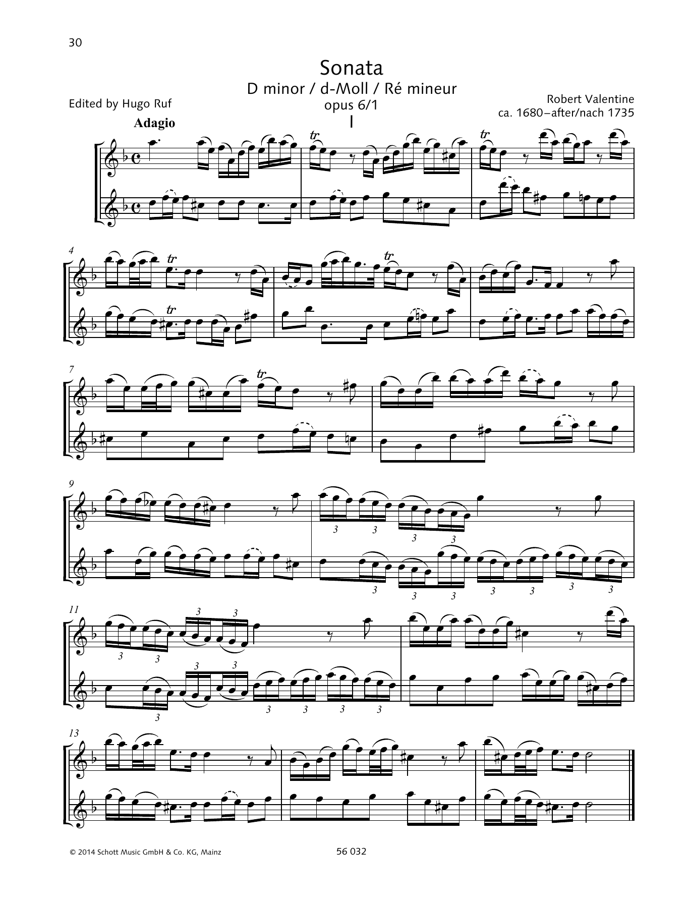 Produktgalerie: Seite 1 von 1 Sonata D Minor, Baldassare Galuppi, Chor