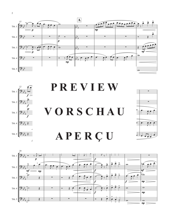Product gallery: Page 3 of 9 Variations on Auld Lang Syne , , (Trombone Ensemble)