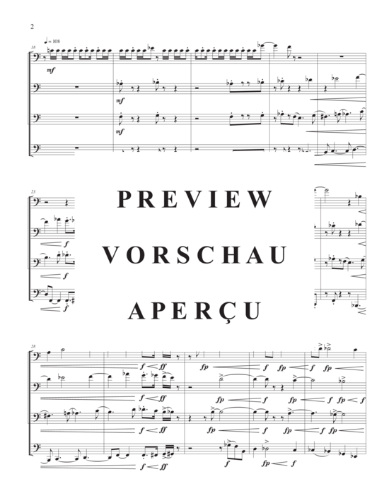 Product gallery: Page 5 of 21 Trombone Graffiti , , (trombone quartet or ensemble)