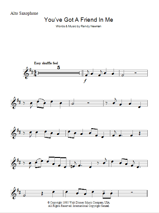 Produktbild zu: You've Got A Friend In Me (from Toy Story)
