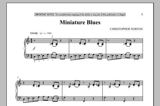 Product gallery: Page 1 of 1 Miniature Blues, Christopher Norton