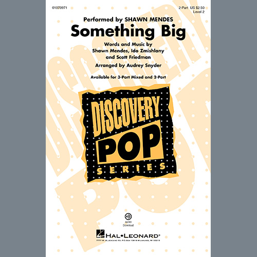 cover: Something Big (arr. Audrey Snyder), Shawn Mendes