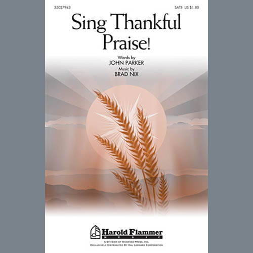 cover: Sing Thankful Praise!, Brad Nix