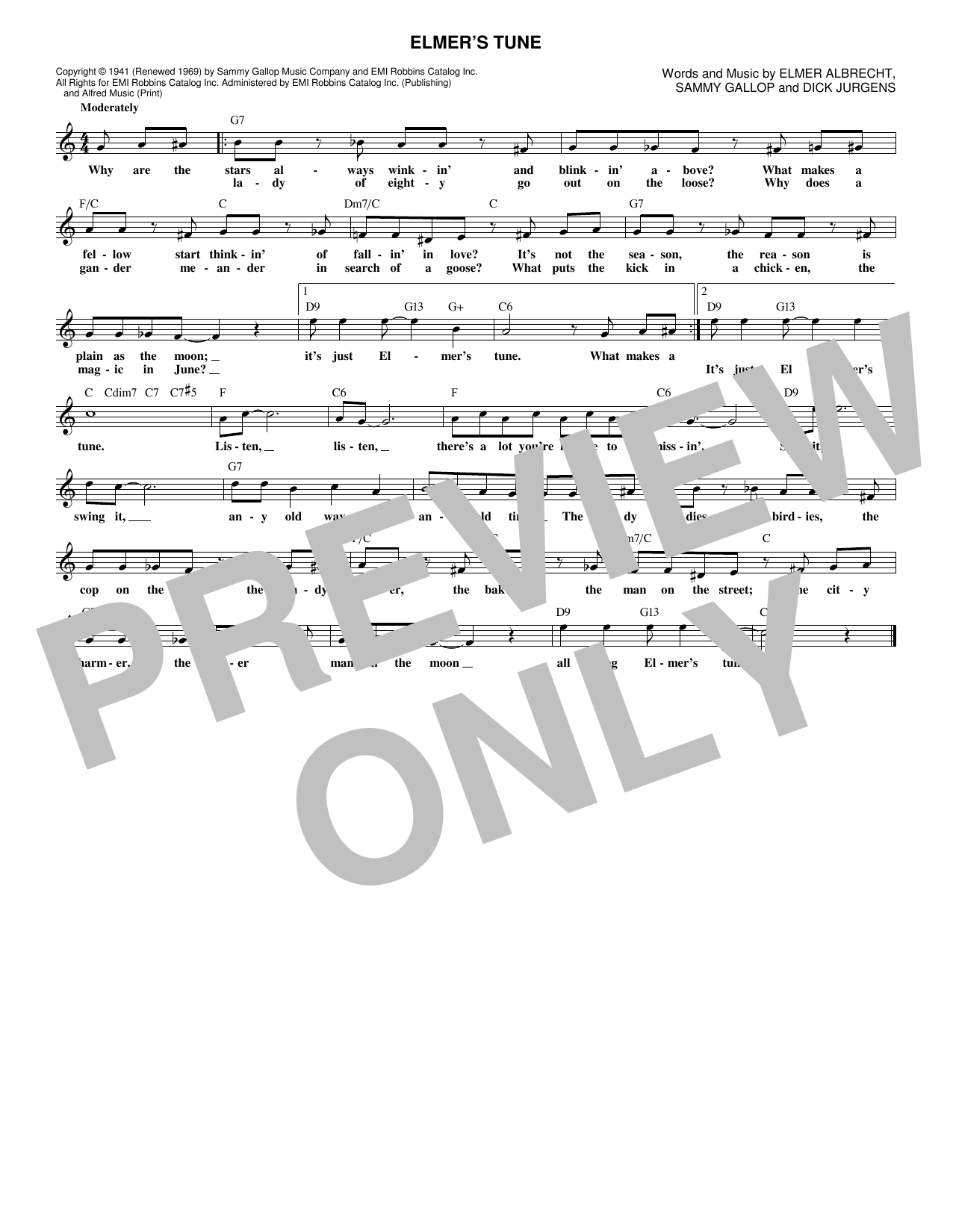 Product picture to: Elmer's Tune