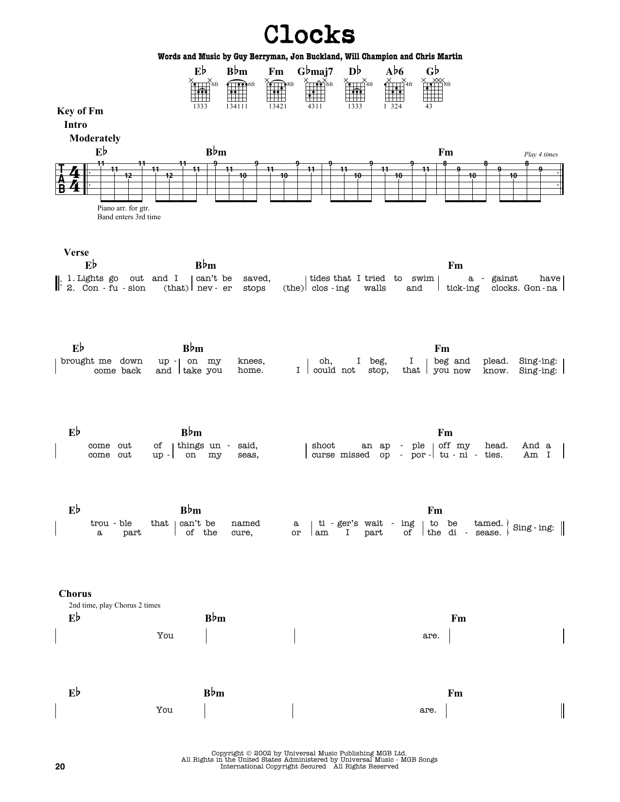 Produktbild zu: Clocks