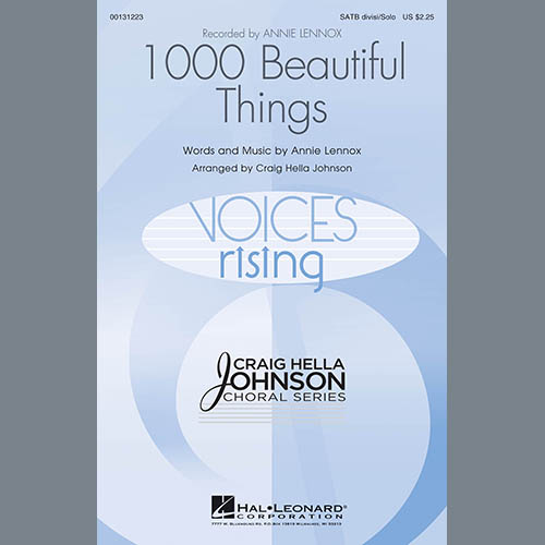 cover: 1000 Beautiful Things, Craig Hella Johnson