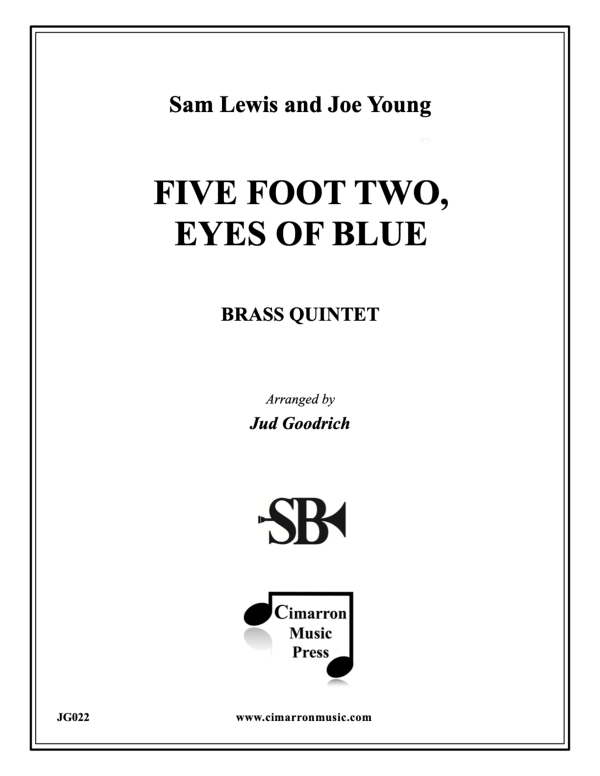 cover: Five Foot Two, Eyes of Blue, , Blechbläserquintett